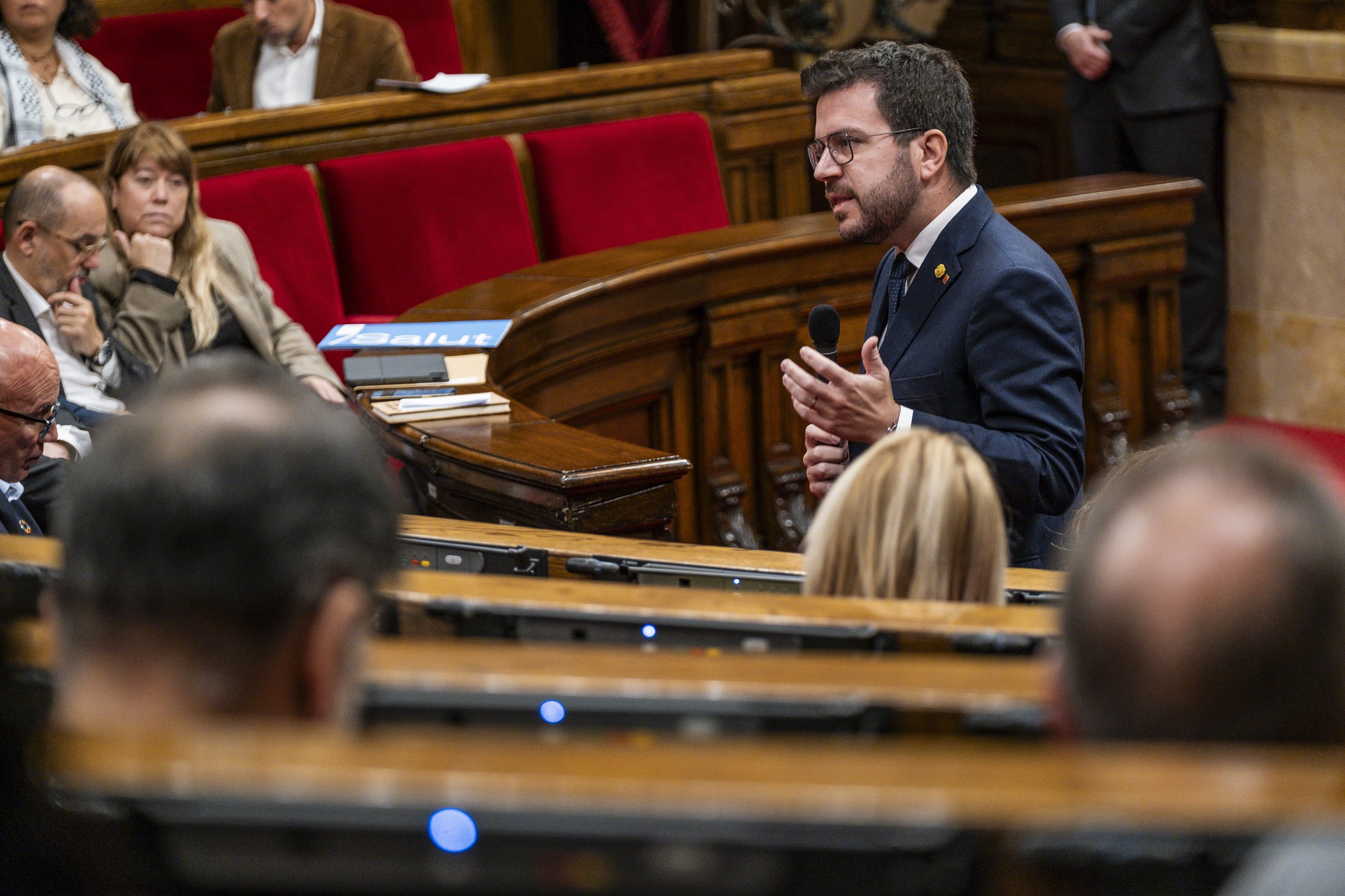 Pere Aragonès apela a aprovechar la incidencia de ERC y Junts en el Estado: "Ahora coincidimos más"