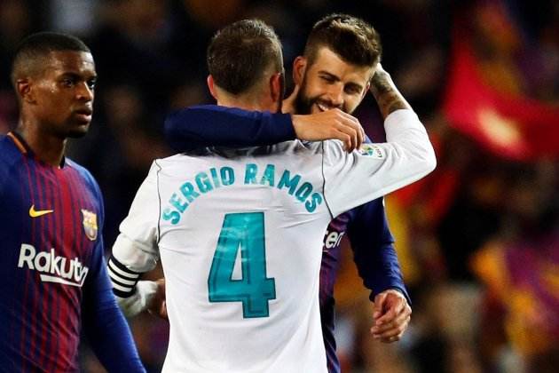 Sergio Ramos Gerard Piqué Barça Madrid EFE