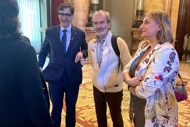 Fernando Simon, Salvador Illa y Alba Verges Parlamento / ACN