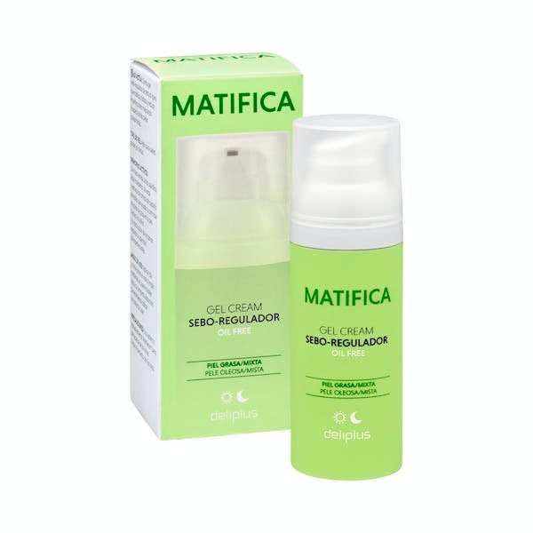 Gel facial Sebo regulador Matifica Oil Free Deliplus1 Gel facial Sebo regulador Matifica Oil Free Deliplus1