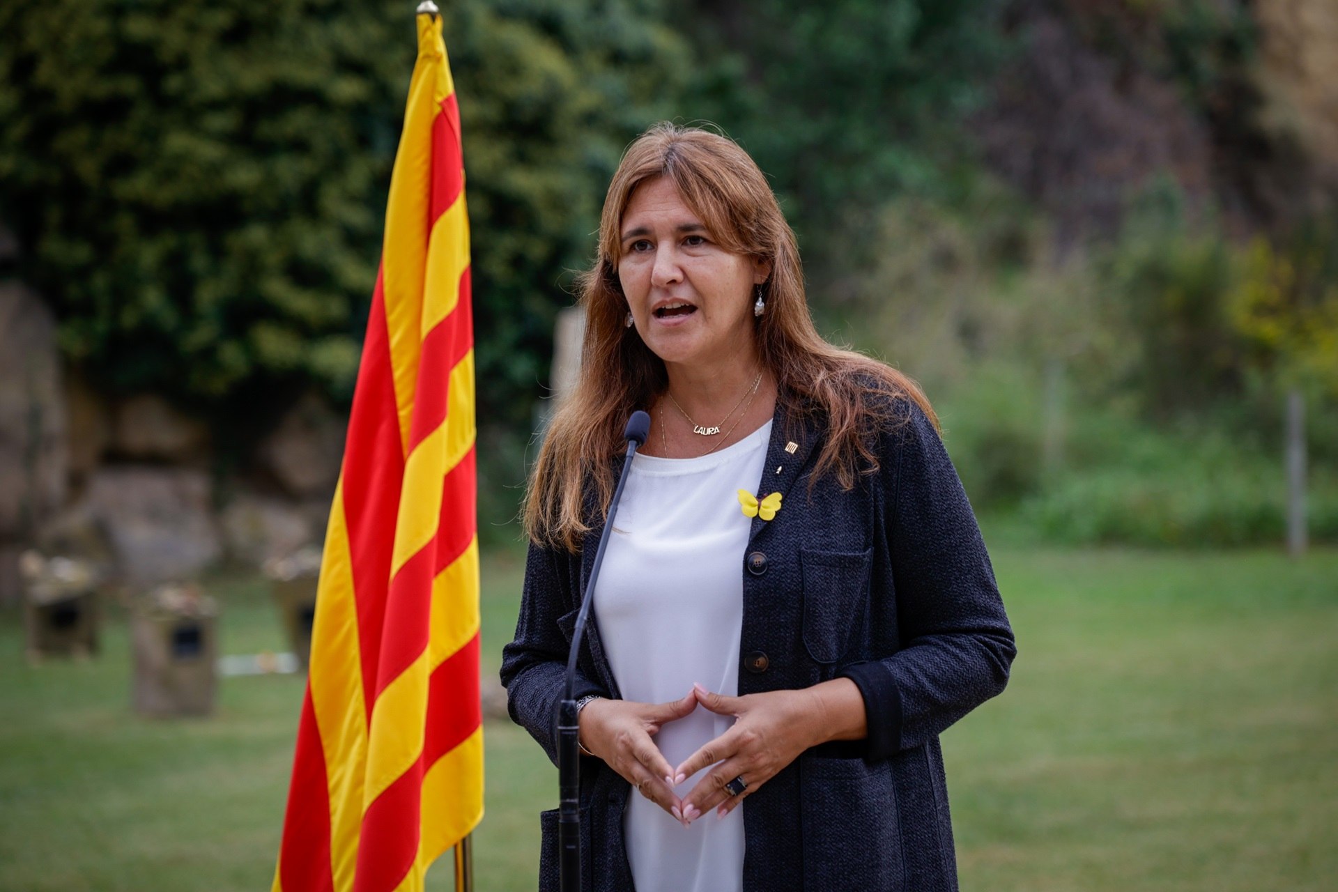 Laura Borràs defiende que Junts no renuncia a la unilateralidad a pesar del pacto con el PSOE