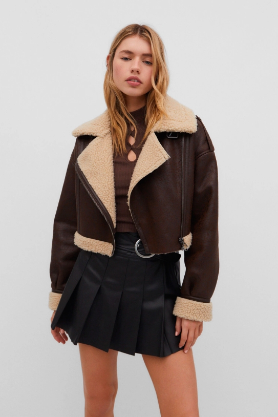 Cazadora biker de doble faz1 Cazadora biker de doble faz1