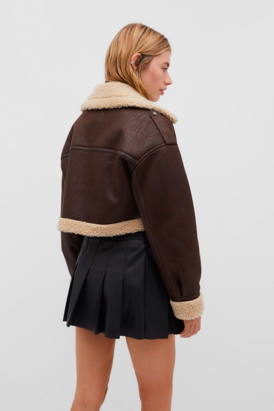 Cazadora biker de doble faz Cazadora biker de doble faz