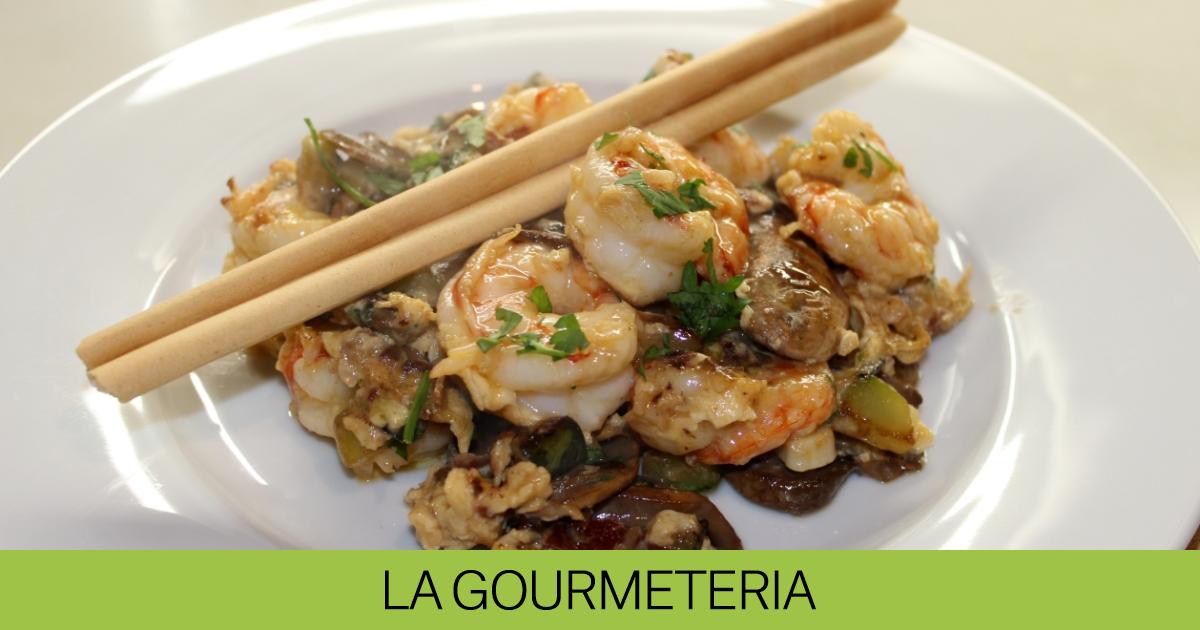 Remenat de gambots i carabassó | Receptes de La Gourmeteria
