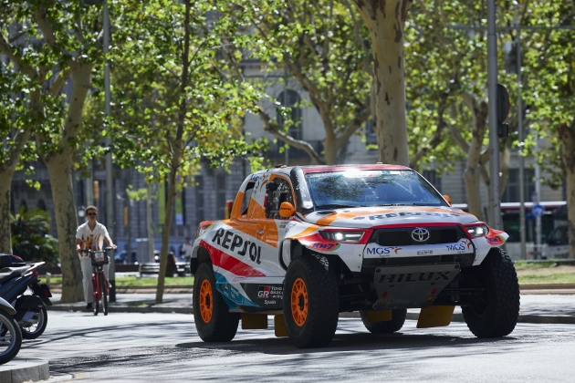 Isidre Esteve Dakar Barcelona / Foto: Repsol Toyota Rally Team Isidre Esteve Dakar Barcelona / Foto: Repsol Toyota Rally Team