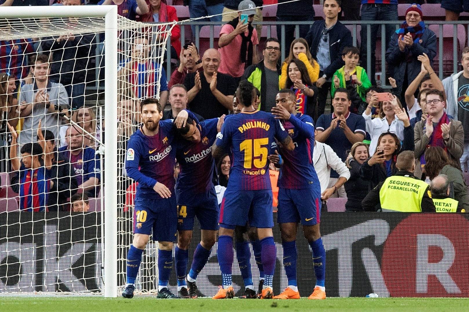 El récord del Barça es vivo y real (5-1)