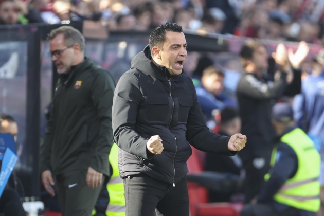 Xavi Hernández enfadado Barça / Foto: EFE Xavi Hernández enfadado Barça / Foto: EFE
