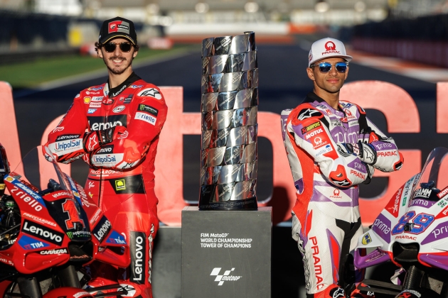 Pecco Bagnaia y Jorge Martín MotoGP / Foto: EFE