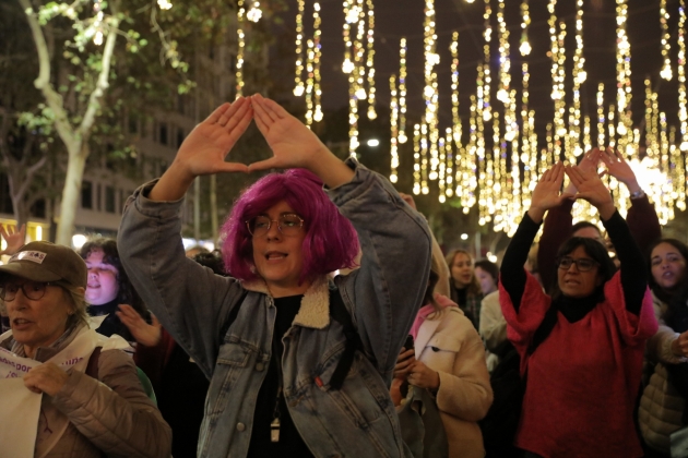 Manifestacio feminista Barcelona 25 N, 25 noviembre / Eva Parey