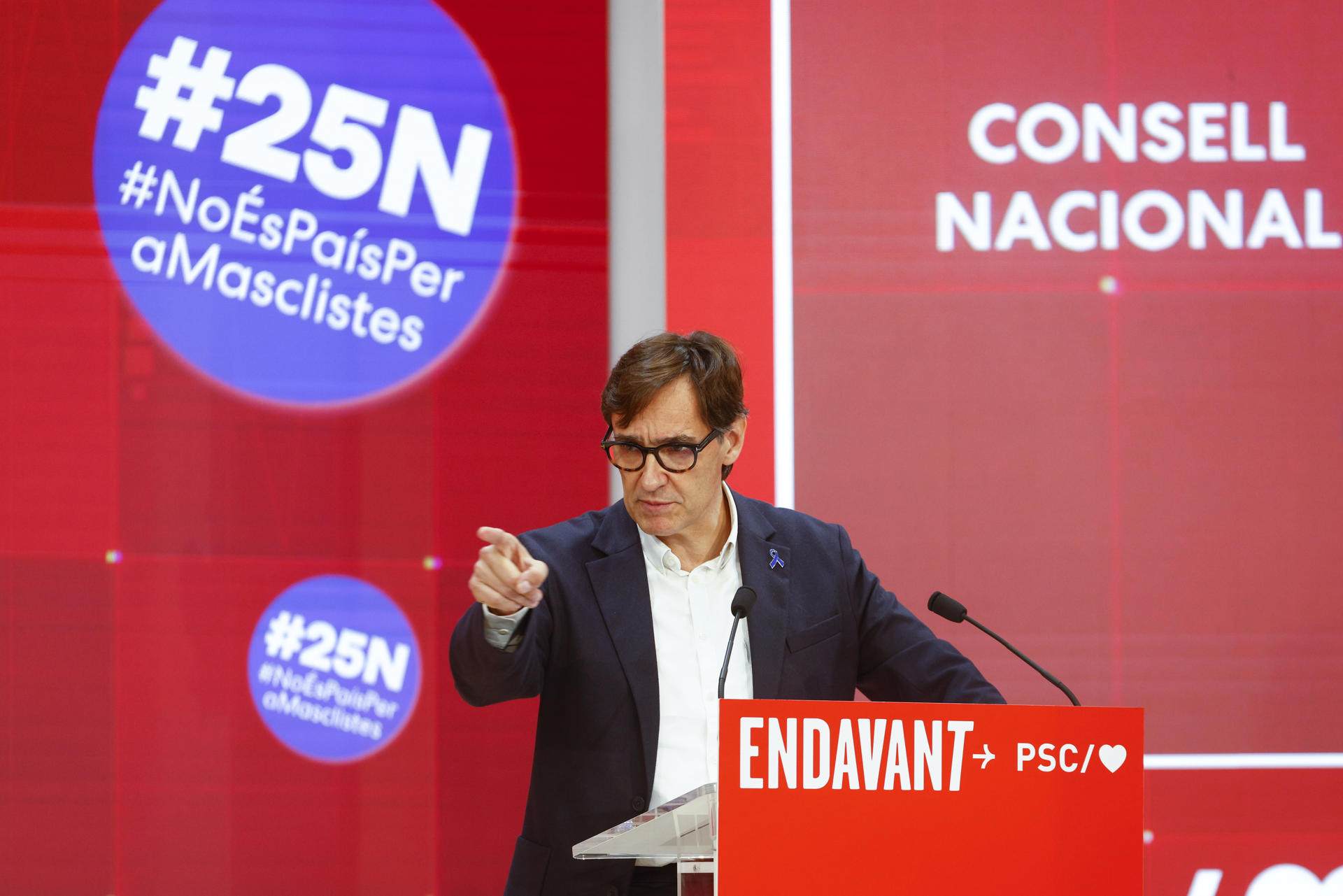 Illa reitera el rechazo a la autodeterminación: "No recorreremos ni un solo paso por el camino del referéndum"
