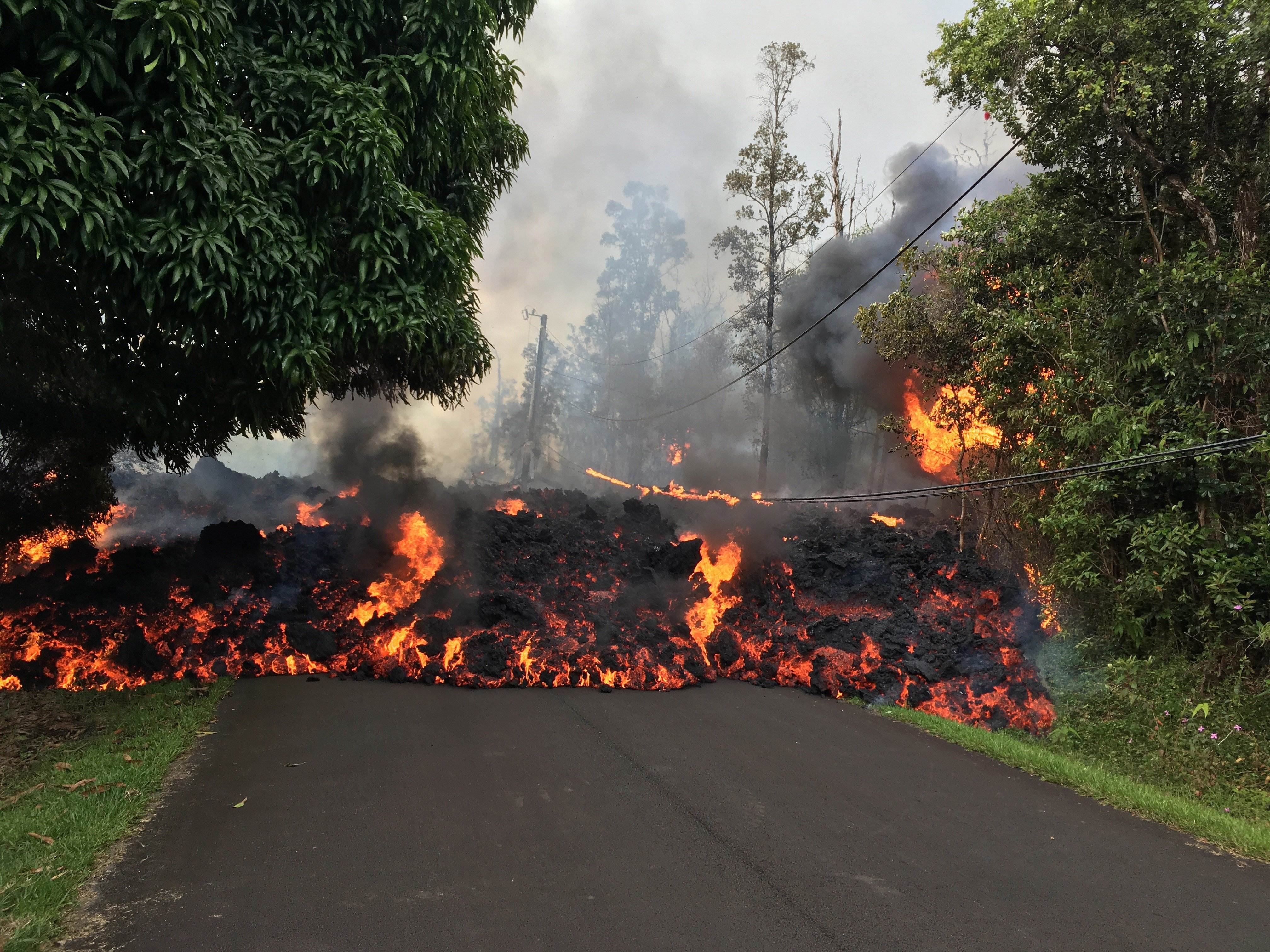 El volcán Kilauea registra una erupción explosiva en Hawai