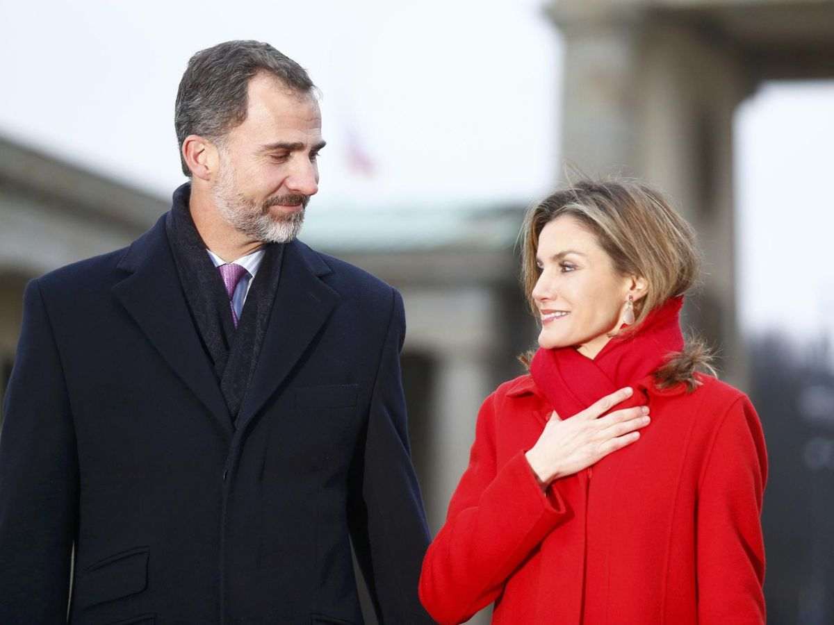 Felipe y Letizia abrigos Felipe y Letizia abrigos