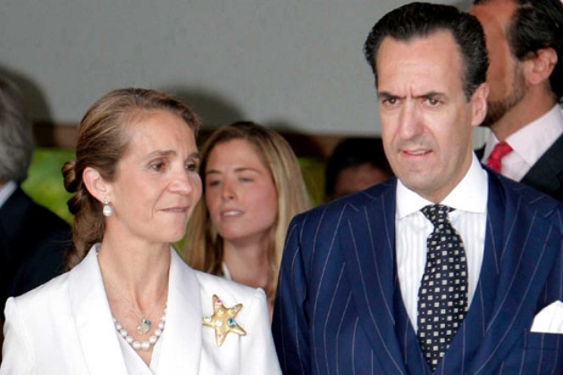 Jaime de Marichalar y Elena de Borbón 