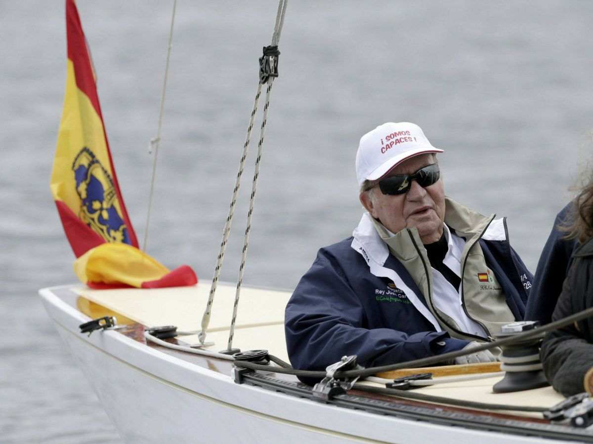 Juan Carlos regatas efe Juan Carlos regatas efe