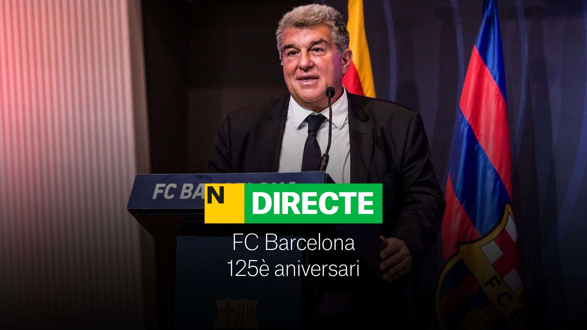 125è aniversari del Barça, DIRECTE | Última hora de l'acte a l'Auditori 1899