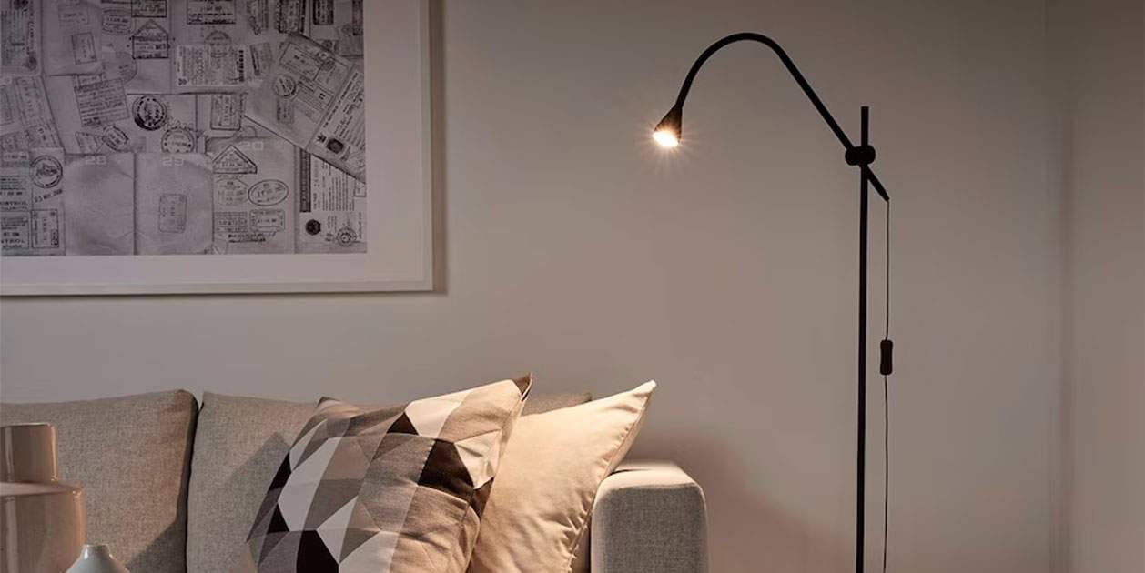 Estamos enamoradas de la lámpara minimalista de Ikea que es un 10 en diseño