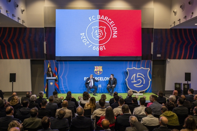 Joan Laporta a la presentació del 125è aniversari del Barça / Foto: Carlos Baglietto