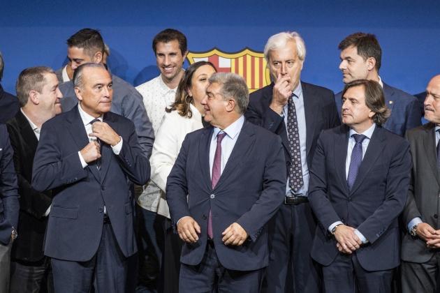 125 Aniversari FC Barcelona presentació junta directiva laporta / Foto: Carlos Baglietto