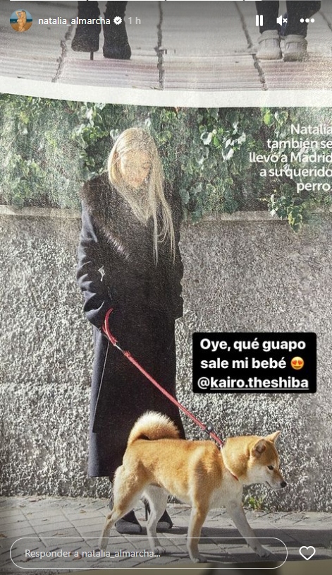 Natalia Almarcha gos Instagram