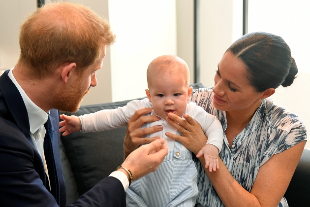 Archie Meghan Harry GTRES