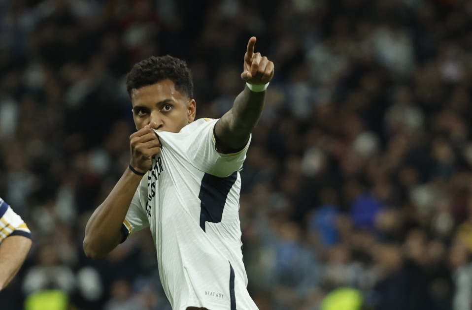 Rodrygo gol Nàpols / Foto: EFE - Juanjo Martín Rodrygo gol Nàpols / Foto: EFE - Juanjo Martín
