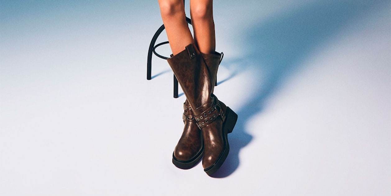 Botas cowboy bershka piel deals