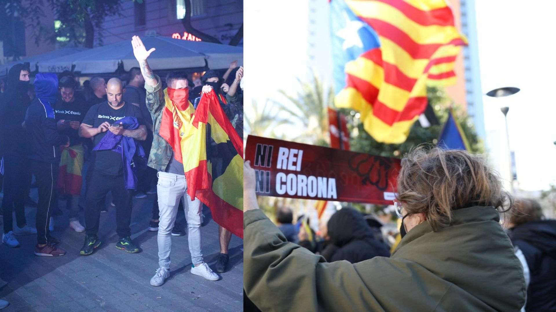 Les acusacions per odi a espanyolistes i independentistes podrien ser amnistiades?