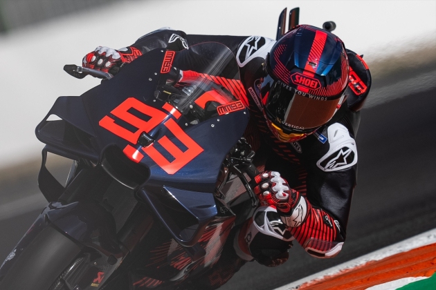 Marc Márquez en los tests del Ricardo Tormo con Gresini / Foto: Europa Press Marc Márquez en los tests del Ricardo Tormo con Gresini / Foto: Europa Press
