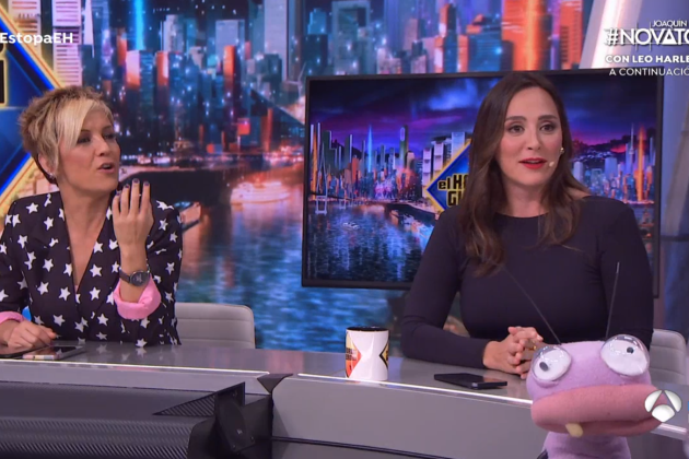 Tamara Falcó y Cristina Pardo en 'El Hormiguero'. / Antena 3