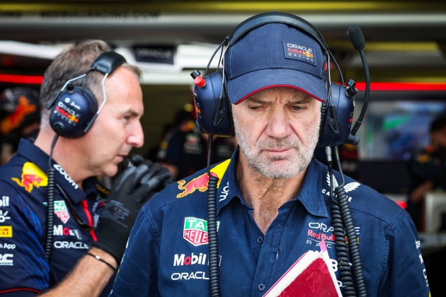 Adrian Newey con rostro serio / Foto: Europa Press