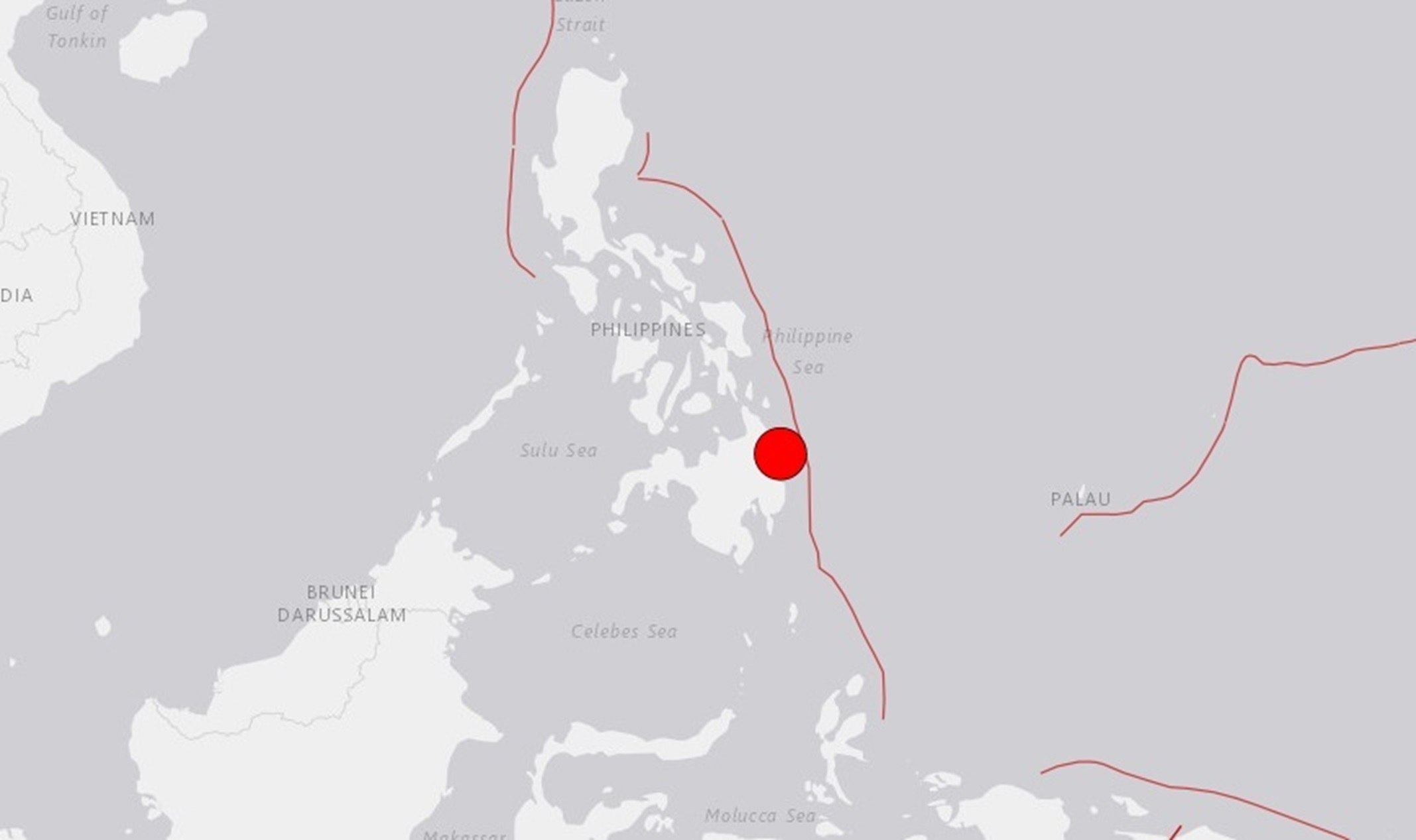 Alerta per tsunami al Pacífic després d'un terratrèmol de magnitud 7,6 a Filipines