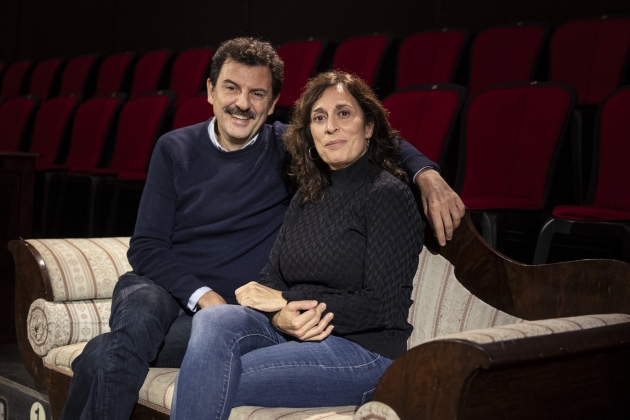 CLARA SEGURA I ENRICO LANIELLO Filomena en el Teatro Biblioteca / Foto: Montse Giralt CLARA SEGURA I ENRICO LANIELLO Filomena en el Teatro Biblioteca / Foto: Montse Giralt