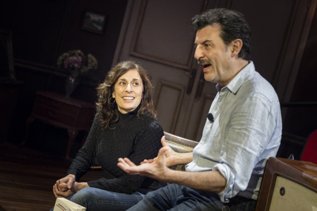 CLARA SEGURA I ENRICO LANIELLO Filomena en el Teatro Biblioteca / Foto: Montse Giralt CLARA SEGURA I ENRICO LANIELLO Filomena en el Teatro Biblioteca / Foto: Montse Giralt
