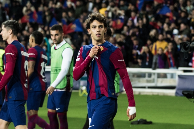 Joao Félix gol Oporto escudo Barça / Foto: Europa Press