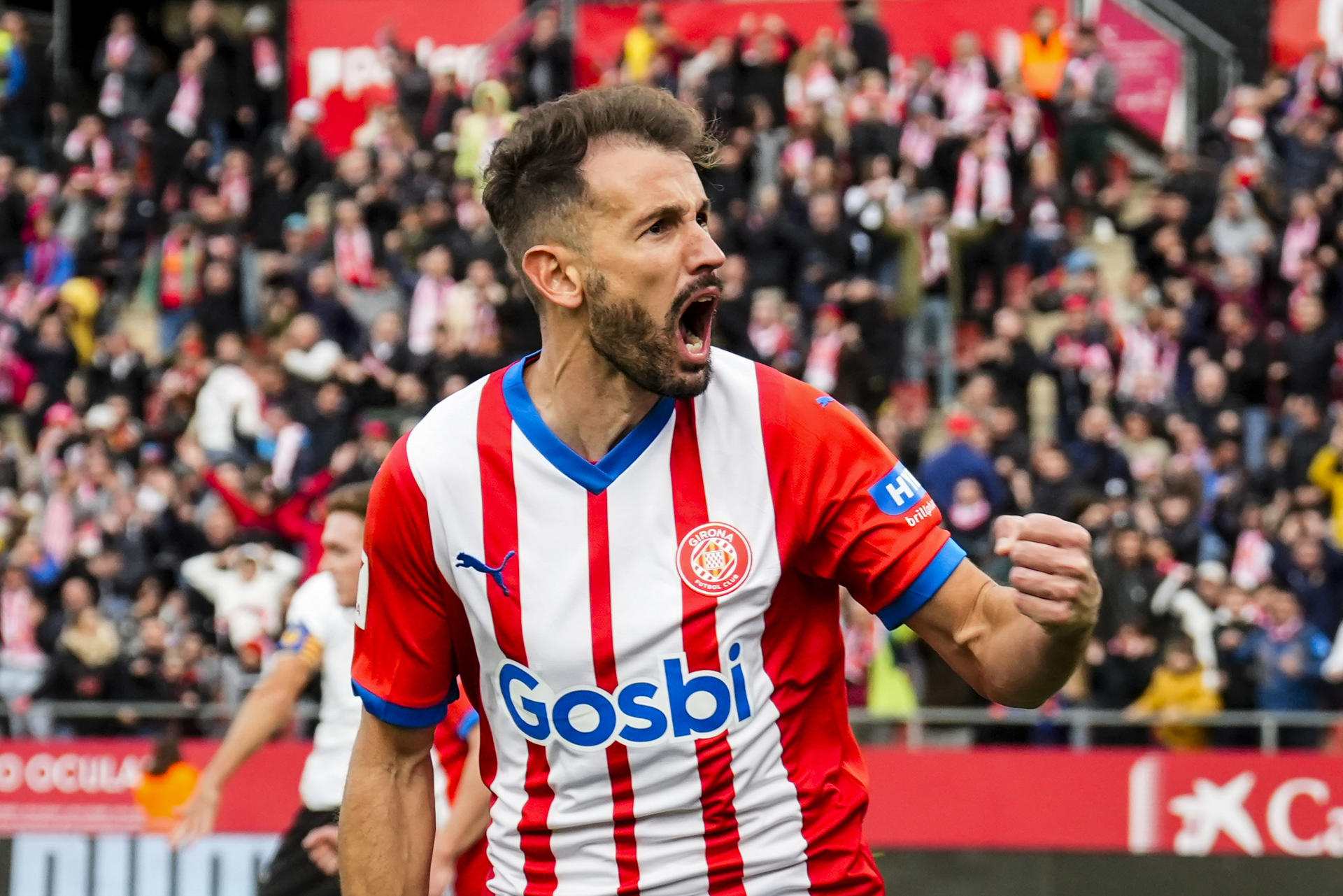 Stuani, de poder marxar a l'Aràbia a ser l'estrella del líder de la Lliga