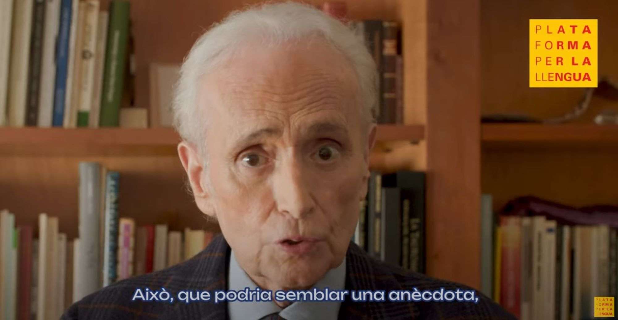 Josep Carreras appeals to Italy to accept the official status of Catalan in the EU