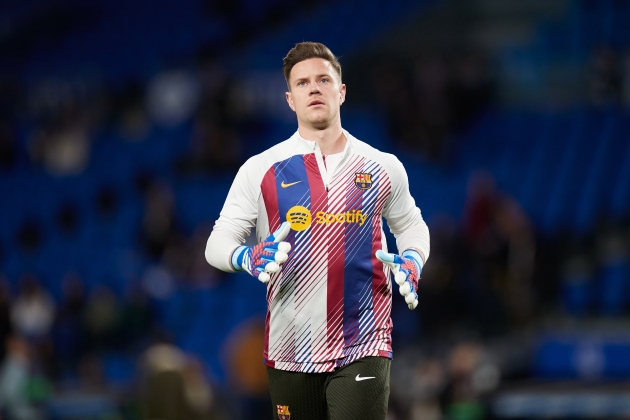 Ter Stegen calentamiento Barça / Foto: Europa Press Ter Stegen calentamiento Barça / Foto: Europa Press