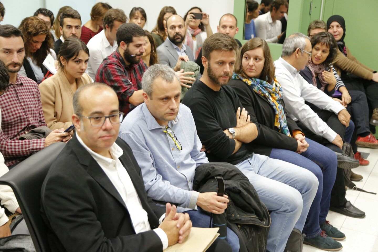 Ratifiquen l'absolució dels regidors de Badalona acusats de desobeir el 12-O