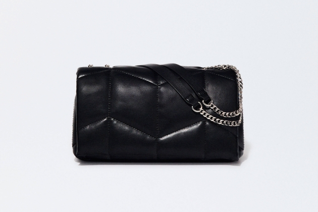 Bolso acolchado con cadena1 Bolso acolchado con cadena1