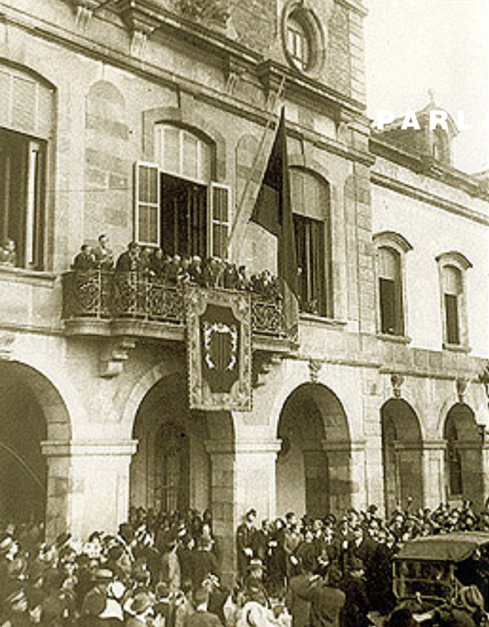 Se constituye el primer Parlament moderno de la historia de Catalunya