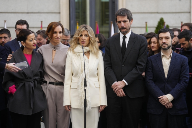 yolanda díaz urtasun bustindui monica garcia sumar congrés efe yolanda díaz urtasun bustindui monica garcia sumar congrés efe