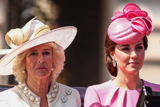 Camilla Parker Bowles y Kate Middleton