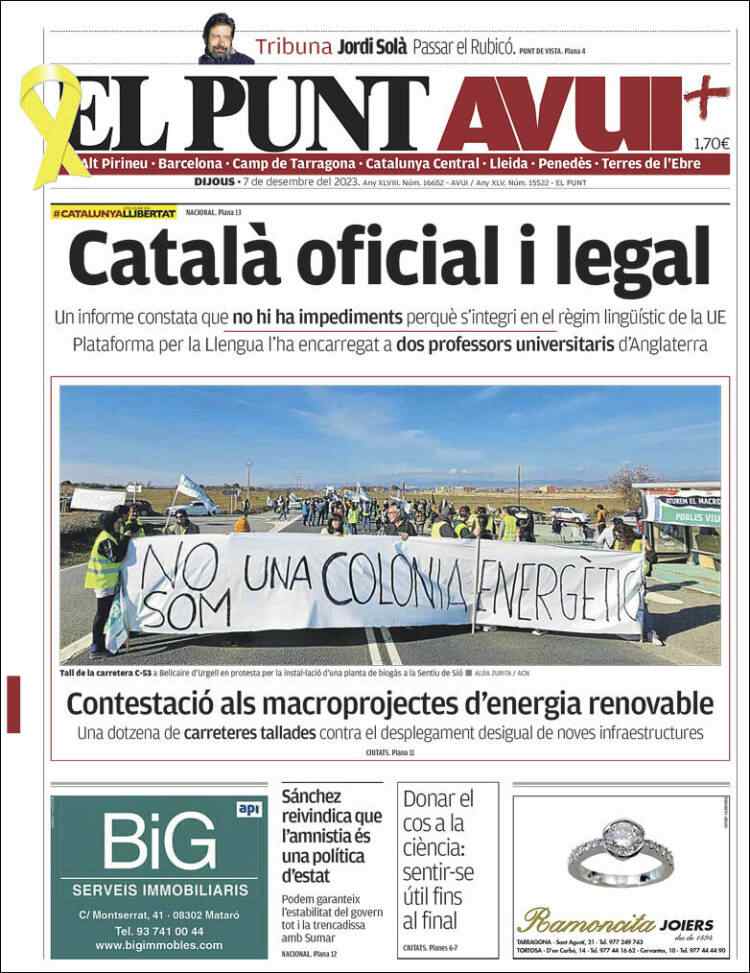 El Punt Avui El Punt Avui