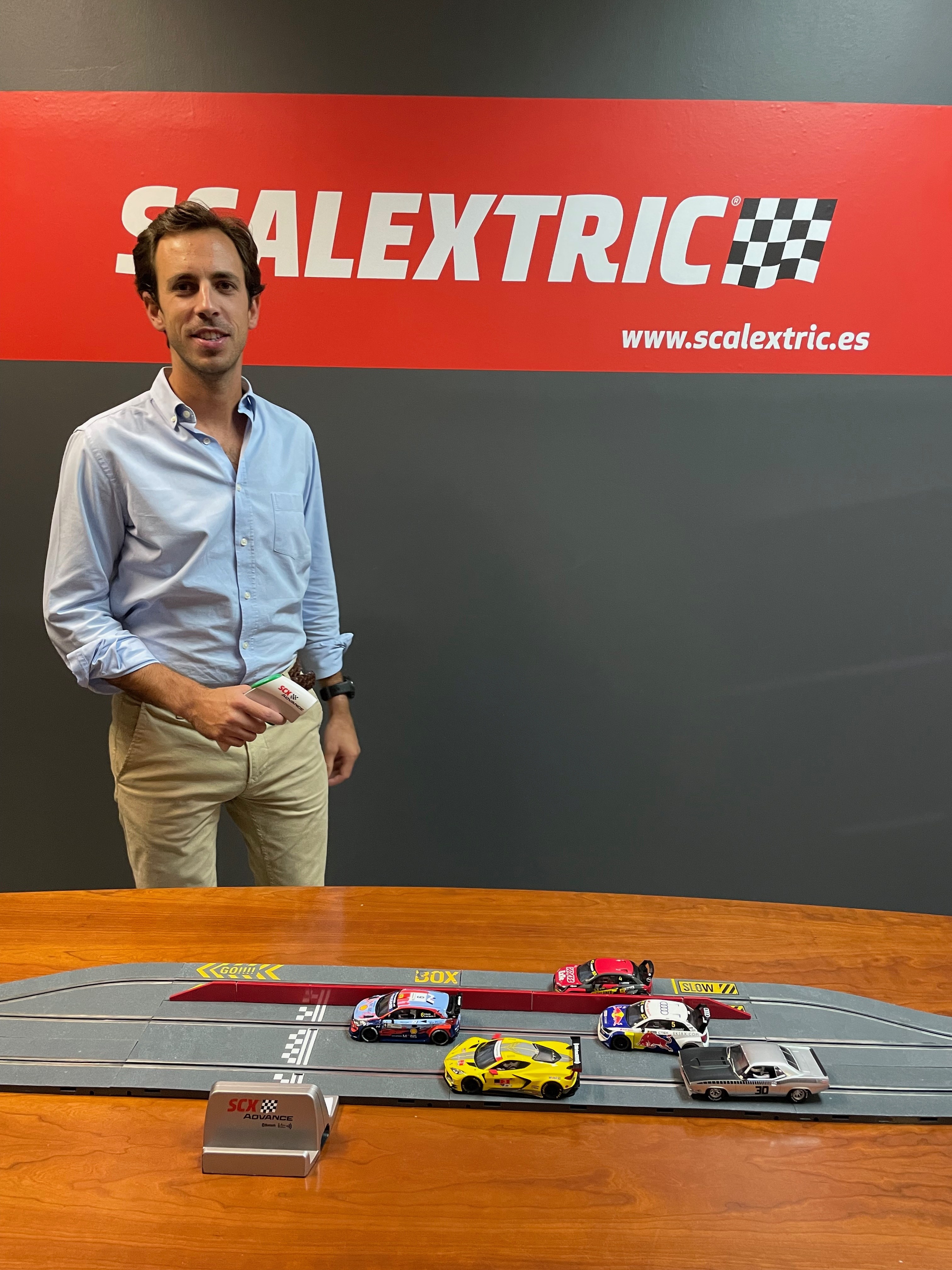 Lluís Arnau, consejero delegado de Scalextric | Foto: Scalextric Lluís Arnau, consejero delegado de Scalextric | Foto: Scalextric