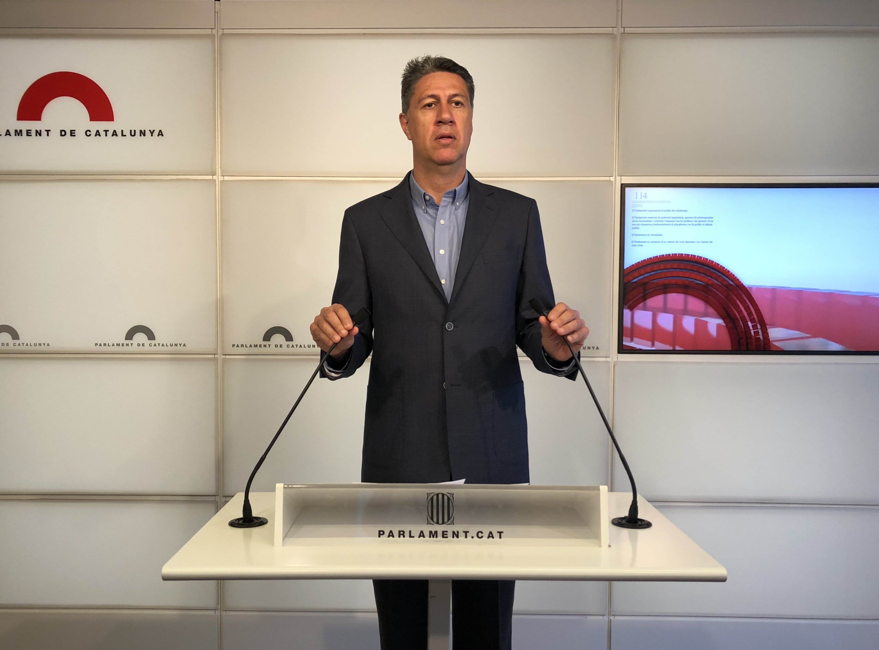 Albiol reclama a Torra que es disculpi “a tots els espanyols”