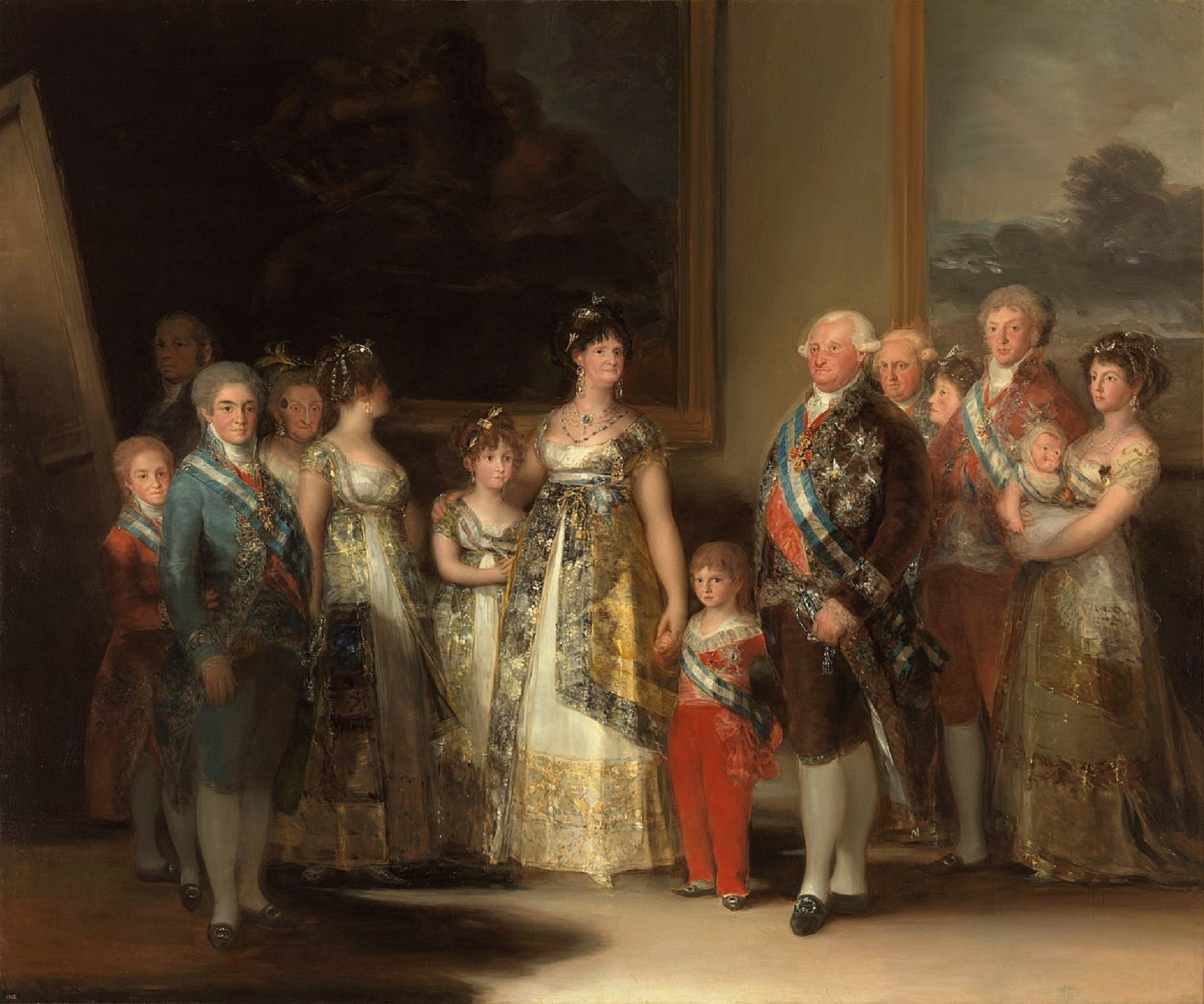La reina Maria Lluïsa, el ministre Godoy i les reials banyes de Carles IV