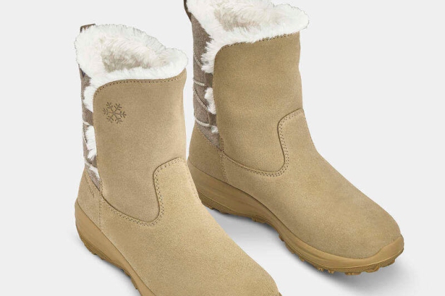Botas de nieve y apreski impermeables de piel de mujer Botas de nieve y apreski impermeables de piel de mujer