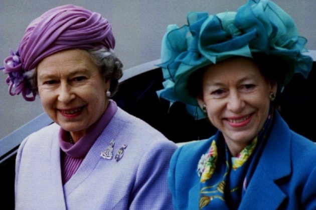 Isabel II i Margarida d'Anglaterra
