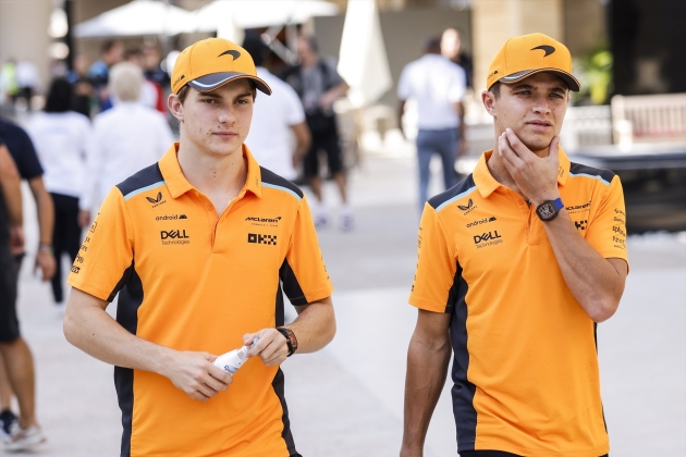 Oscar Piastri y Lando Norris en el GP de Qatar / Foto: Europa Press