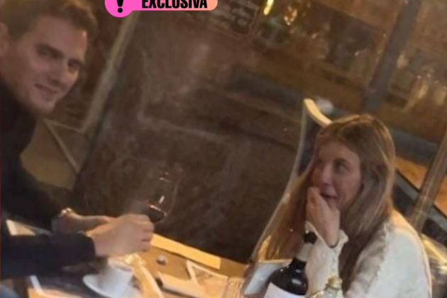 Albert Rivera i Carla Cotterli, 'Fiesta'. / Telecinco Albert Rivera i Carla Cotterli, 'Fiesta'. / Telecinco